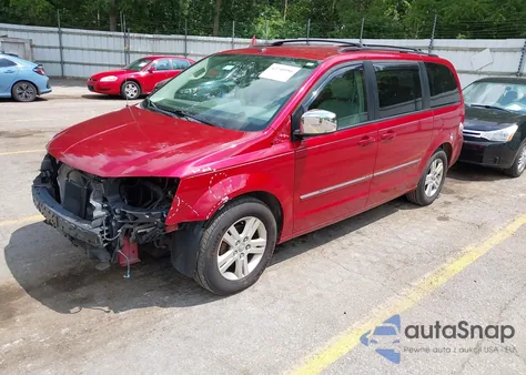 2008 Dodge Grand Caravan Sxt z USA, uszkodzony, nr VIN 2D8HN54XX8R147955